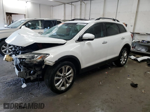 2013 Mazda CX-9 Grand Touring z VIN JM3TB2DA1D0417873, wystawiony jako Copart lot #42680065 z przebiegiem 153 769 mil mil oraz Szkoda całkowita • Salvage title. Historia ofert i sprzedaży dostępna na DreamBid. Obrazek 1.