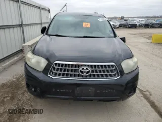 2010 Toyota Highlander Hybrid with VIN JTEBW3EH1A2040483, listed as a Copart auction lot 87002754 with 0 mi miles and Salvage Title. Bid and sale history available at carsss.com. Image 5.