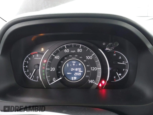 2015 Honda CR-V EX with VIN 2HKRM3H5XFH532199, listed as a IAAI auction lot 42158339 with 41,870 mi miles and . Bid and sale history available at carsss.com. Image 7.