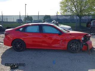 2025 Honda Civic Sport with VIN 2HGFE2F51SH528155, listed as a IAAI auction lot 42094578 with 6,403 mi miles and . Bid and sale history available at DreamBid. Image 12.