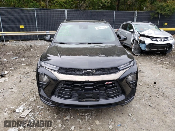 2021 Chevrolet TrailBlazer RS with VIN KL79MTSL7MB057033, listed as a Copart auction lot 72560823 with 53,177 mi miles. Bid and sale history available at carsss.com. Image 5.