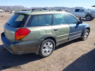 2005 Subaru Legacy Wagon (Natl) Outback with VIN 4S4BP61C257367461, listed as a IAAI auction lot 41834056 with 210,505 mi miles. Bid and sale history available at carsss.com. Image 4.