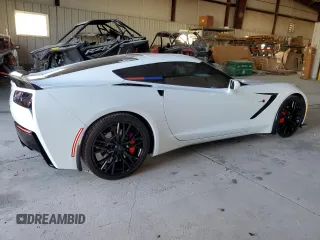 2019 Chevrolet Corvette 2LT with VIN 1G1YD2D73K5119878, listed as a Copart auction lot 88637575 with 71,077 mi miles and Salvage Title. Bid and sale history available at carsss.com. Image 3.