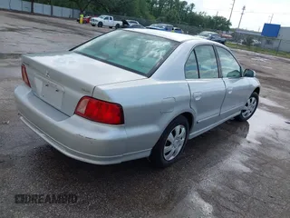 2002 Mitsubishi Galant ES with VIN 4A3AA46GX2E109257, listed as a IAAI auction lot 41970244 with 104,553 mi miles. Bid and sale history available at carsss.com. Image 4.