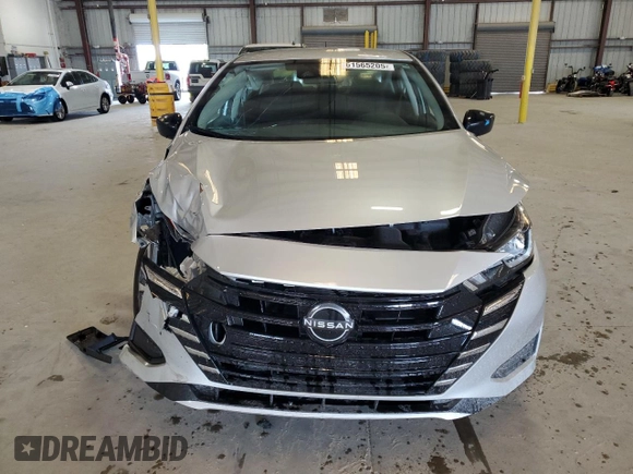 2024 Nissan Versa S with VIN 3N1CN8DV9RL878581, listed as a Copart auction lot 61565205 with 6,336 mi miles and Non repairable. Bid and sale history available at DreamBid. Image 5.