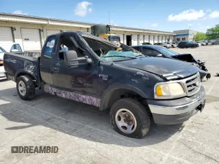 2000 Ford F-150 with VIN 2FTRX18W0YCA13563, listed as a Copart auction lot 55809785 with Not provided miles and Non repairable. Bid and sale history available at DreamBid. Image 4.