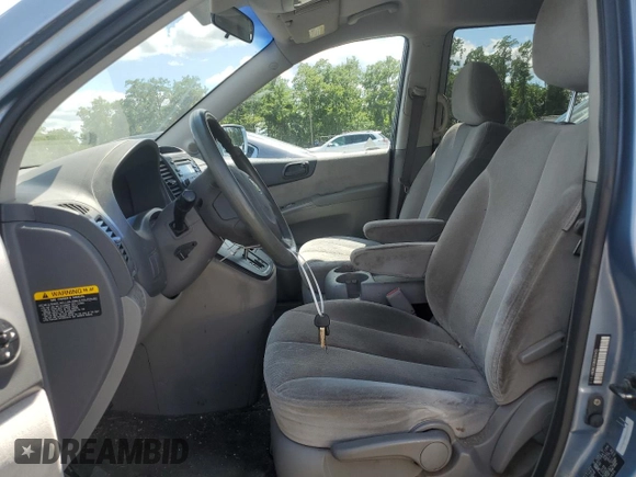 2008 Kia Sedona LX with VIN KNDMB233886230455, listed as a Copart auction lot 61481844 with 222,538 mi miles and Non Repairable. Bid and sale history available at carsss.com. Image 7.