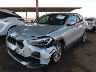 2021 BMW X2 sDrive28i with VIN WBXYH9C01M5S45641, listed as a IAAI auction lot 41688196 with 50,302 mi miles. Bid and sale history available at carsss.com. Image 17.