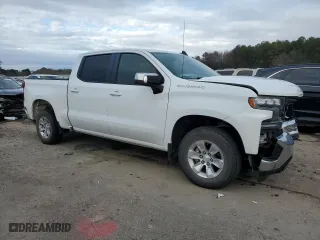 2019 Chevrolet Silverado 1500 LT with VIN 1GCPWCEK4KZ324060, listed as a Copart auction lot 87832455 with 49,591 mi miles and Salvage Title. Bid and sale history available at carsss.com. Image 4.