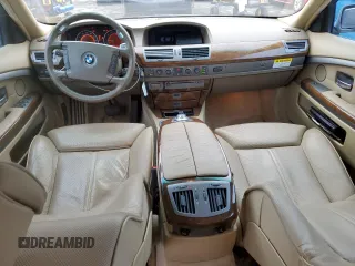 2003 BMW 7 Series 745Li with VIN WBAGN63433DR15033, listed as a Copart auction lot 41573015 with 76,723 mi miles and Salvage Title. Bid and sale history available at carsss.com. Image 8.