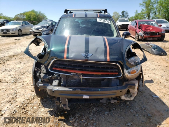 2011 MINI Countryman with VIN WMWZB3C53BWH95264, listed as a Copart auction lot 52238255 with 130,031 mi miles and Salvage Title. Bid and sale history available at DreamBid. Image 5.