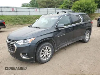 2020 Chevrolet Traverse LT Cloth z VIN 1GNEVGKW9LJ141561, wystawiony jako Copart lot #60789425 z przebiegiem 119 840 mil mil oraz Czysty tytuł • Clean title. Historia ofert i sprzedaży dostępna na DreamBid. Obrazek 1.