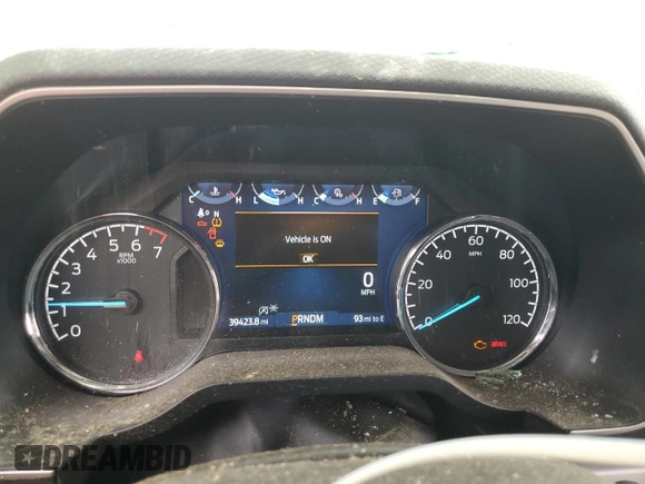 2023 Ford F-150 XL with VIN 1FTEW1EP1PFB86459, listed as a Copart auction lot 60636815 with 39,423 mi miles and Clean title. Bid and sale history available at DreamBid. Image 9.