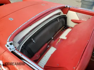 1956 Ford Thunderbird with VIN P6FH249214, listed as a Copart auction lot 72166474 with 91,315 mi miles and Clean Title. Bid and sale history available at DreamBid. Image 10.