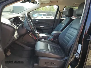 2015 Ford Escape Titanium with VIN 1FMCU9J9XFUB11123, listed as a Copart auction lot 52191015 with 77,541 mi miles and Salvage Title. Bid and sale history available at carsss.com. Image 7.