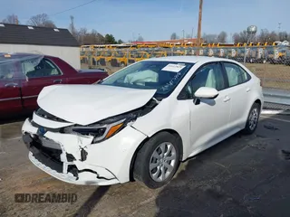 2024 Toyota Corolla Hybrid LE with VIN JTDBCMFE1RJ024065, listed as a IAAI auction lot 41612825 with 18,114 mi miles. Bid and sale history available at carsss.com. Image 17.
