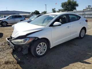 2017 Hyundai Elantra SE with VIN 5NPD74LF1HH141677, listed as a Copart auction lot 54339435 with 67,773 mi miles and Salvage title. Bid and sale history available at DreamBid. Image 1.