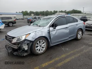 2015 Subaru Legacy Premium with VIN 4S3BNAD68F3075373, listed as a Copart auction lot 61368795 with 75,533 mi miles and Salvage title. Bid and sale history available at DreamBid. Image 1.
