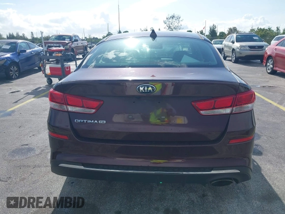 2020 Kia Optima LX with VIN 5XXGT4L37LG388611, listed as a IAAI auction lot 42741064 with 104,409 mi miles and . Bid and sale history available at DreamBid. Image 16.