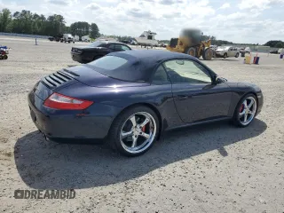 2006 Porsche 911 Carrera S with VIN WP0CB29976S766471, listed as a Copart auction lot 54179625 with 81,061 mi miles and Clean Title. Bid and sale history available at carsss.com. Image 3.