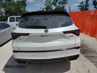 2023 Acura MDX w/A-Spec Package with VIN 5J8YE1H05PL042995, listed as a Copart auction lot 55276985 with 45,893 mi miles and Salvage title. Bid and sale history available at DreamBid. Image 6.