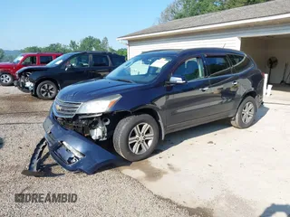 2015 Chevrolet Traverse LT with VIN 1GNKVHKD8FJ385472, listed as a IAAI auction lot 42630555 with 156,648 mi miles and . Bid and sale history available at DreamBid. Image 20.