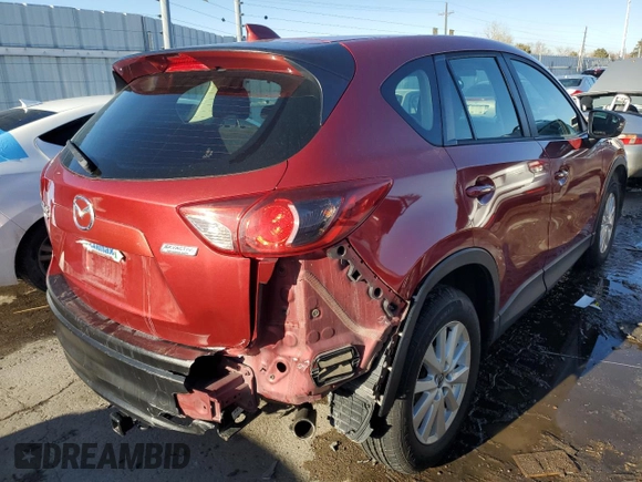 2013 Mazda CX-5 Sport with VIN JM3KE4BE0D0168292, listed as a Copart auction lot 42822275 with 107,343 mi miles and Salvage Title. Bid and sale history available at carsss.com. Image 3.