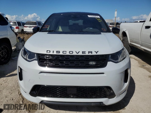 2021 Land Rover Discovery Sport SE R-Dynamic with VIN SALCL2FX7MH898438, listed as a Copart auction lot 77245874 with 17,231 mi miles and Non Repairable. Bid and sale history available at carsss.com. Image 5.