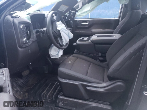2024 GMC Sierra 1500 with VIN 3GTNUAEDXRG125642, listed as a Copart auction lot 81236584 with 2,596 mi miles and Non Repairable. Bid and sale history available at DreamBid. Image 7.