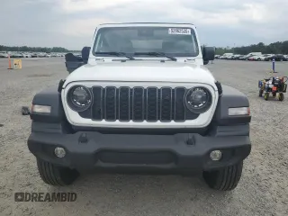 2024 Jeep Wrangler Sport S with VIN 1C4PJXAG3RW368392, listed as a Copart auction lot 52962535 with 9,128 mi miles and Salvage title. Bid and sale history available at DreamBid. Image 5.