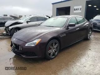 2018 Maserati Quattroporte S Q4 z VIN ZAM56YRA8J1304862, wystawiony jako Copart lot #84832764 z przebiegiem 57 738 mil mil oraz Szkoda całkowita • Salvage title. Historia ofert i sprzedaży dostępna na DreamBid. Obrazek 1.