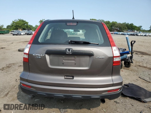 2010 Honda CR-V LX with VIN 5J6RE4H38AL019212, listed as a Copart auction lot 59088625 with 165,842 mi miles and Salvage title. Bid and sale history available at DreamBid. Image 6.