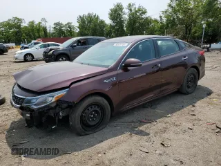 2020 Kia Optima LX with VIN 5XXGT4L30LG430150, listed as a Copart auction lot 58939165 with 128,221 mi miles and Salvage title. Bid and sale history available at DreamBid. Image 1.