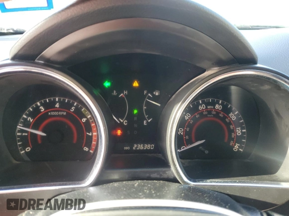 2010 Toyota Highlander Limited with VIN 5TDYK3EH5AS015671, listed as a Copart auction lot 52178215 with 236,380 mi miles and Salvage title. Bid and sale history available at DreamBid. Image 9.