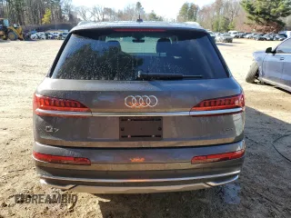 2024 Audi Q7 Premium Plus with VIN WA1LXBF7XRD004548, listed as a Copart auction lot 80491204 with 18,606 mi miles and Salvage title. Bid and sale history available at DreamBid. Image 6.