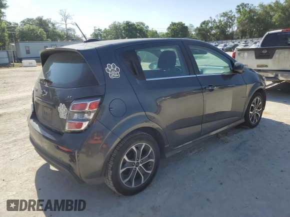 2018 Chevrolet Sonic LT with VIN 1G1JD6SB2J4110450, listed as a Copart auction lot 51548525 with 124,367 mi miles and Non repairable. Bid and sale history available at DreamBid. Image 3.