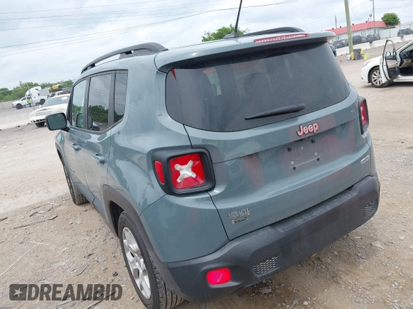 2017 Jeep Renegade Latitude z VIN ZACCJABB4HPF52900, wystawiony jako IAAI lot #42240340 z przebiegiem 110 658 mil mil oraz . Historia ofert i sprzedaży dostępna na DreamBid. Obrazek 3.