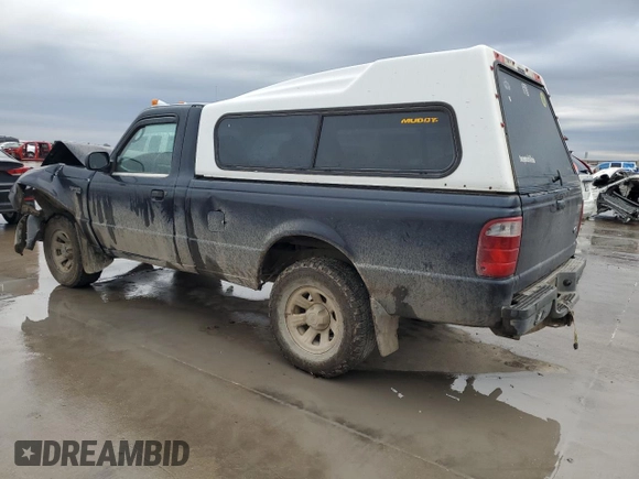 2003 Ford Ranger XL with VIN 1FTYR10UX3PA77424, listed as a Copart auction lot 48471125 with 225,925 mi miles and Salvage Title. Bid and sale history available at carsss.com. Image 2.