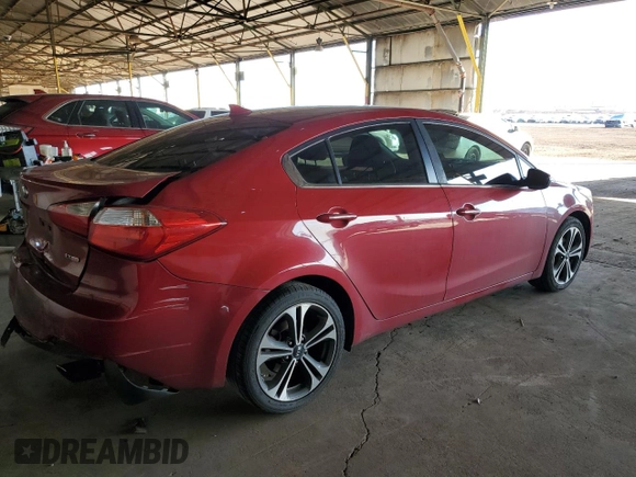 2014 Kia Forte EX with VIN KNAFX4A88E5235965, listed as a Copart auction lot 45882965 with 119,133 mi miles and Salvage Title. Bid and sale history available at carsss.com. Image 3.