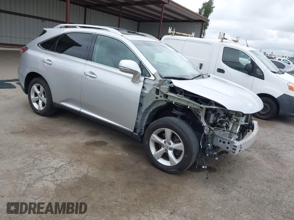 2015 Lexus RX 350 with VIN 2T2ZK1BA7FC196283, listed as a IAAI auction lot 42074760 with 109,933 mi miles and . Bid and sale history available at carsss.com. Image 1.