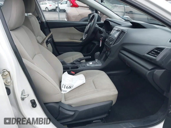 2021 Subaru Impreza с VIN 4S3GTAB69M3716087, выставлен на аукционе IAAI как лот 41078913 с пробегом 36 484 миль миль и . История ставок и продаж доступна на DreamBid. Изображение 5.