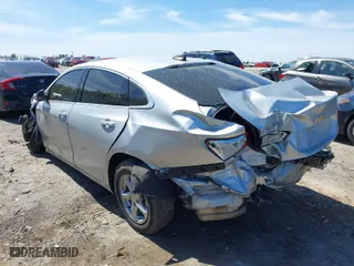 2018 Chevrolet Malibu LS with VIN 1G1ZB5ST8JF130122, listed as a IAAI auction lot 39045835 with 41,720 mi miles. Bid and sale history available at carsss.com. Image 3.