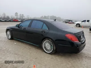 2014 Mercedes-Benz S-Class S 550 with VIN WDDUG8CB1EA021584, listed as a Copart auction lot 42776505 with 131,775 mi miles and Salvage Title. Bid and sale history available at carsss.com. Image 2.