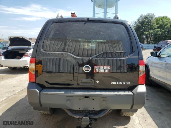 2003 Nissan Xterra SE with VIN 5N1ED28Y53C688222, listed as a Copart auction lot 69207284 with 124,242 mi miles and Salvage Title. Bid and sale history available at carsss.com. Image 6.