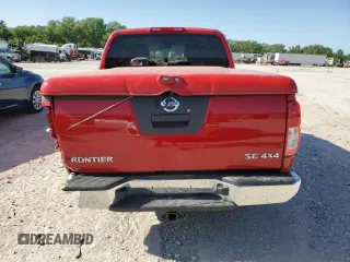 2006 Nissan Frontier LE with VIN 1N6AD07W66C406128, listed as a Copart auction lot 56281695 with 97,777 mi miles and Salvage title. Bid and sale history available at DreamBid. Image 6.