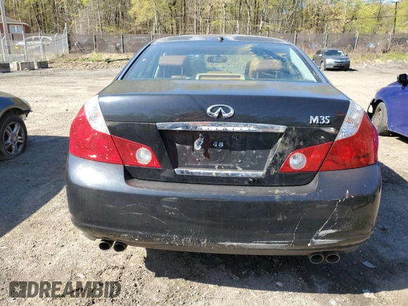 2007 Infiniti M Sport with VIN JNKAY01E97M311712, listed as a Copart auction lot 53628325 with Not Provided miles and Salvage Title. Bid and sale history available at carsss.com. Image 6.