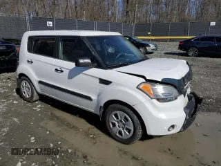 2011 Kia Soul with VIN KNDJT2A11B7309484, listed as a Copart auction lot 48125445 with 151,978 mi miles and Salvage Title. Bid and sale history available at carsss.com. Image 4.