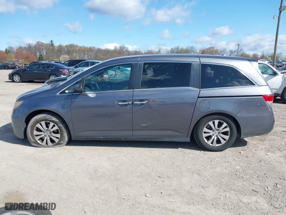 2016 Honda Odyssey SE with VIN 5FNRL5H3XGB043251, listed as a IAAI auction lot 42050805 with 156,537 mi miles. Bid and sale history available at carsss.com. Image 14.