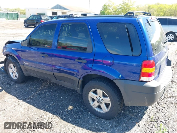 2006 Ford Escape z VIN 1FMYU95H06KD19725, wystawiony jako IAAI lot #42213938 z przebiegiem Nie podano mil oraz . Historia ofert i sprzedaży dostępna na DreamBid. Obrazek 3.