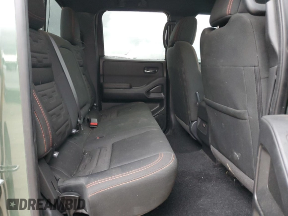 2023 Nissan Frontier PRO-4X with VIN 1N6ED1EKXPN669249, listed as a Copart auction lot 63694224 with 18,689 mi miles and Salvage Title. Bid and sale history available at carsss.com. Image 10.